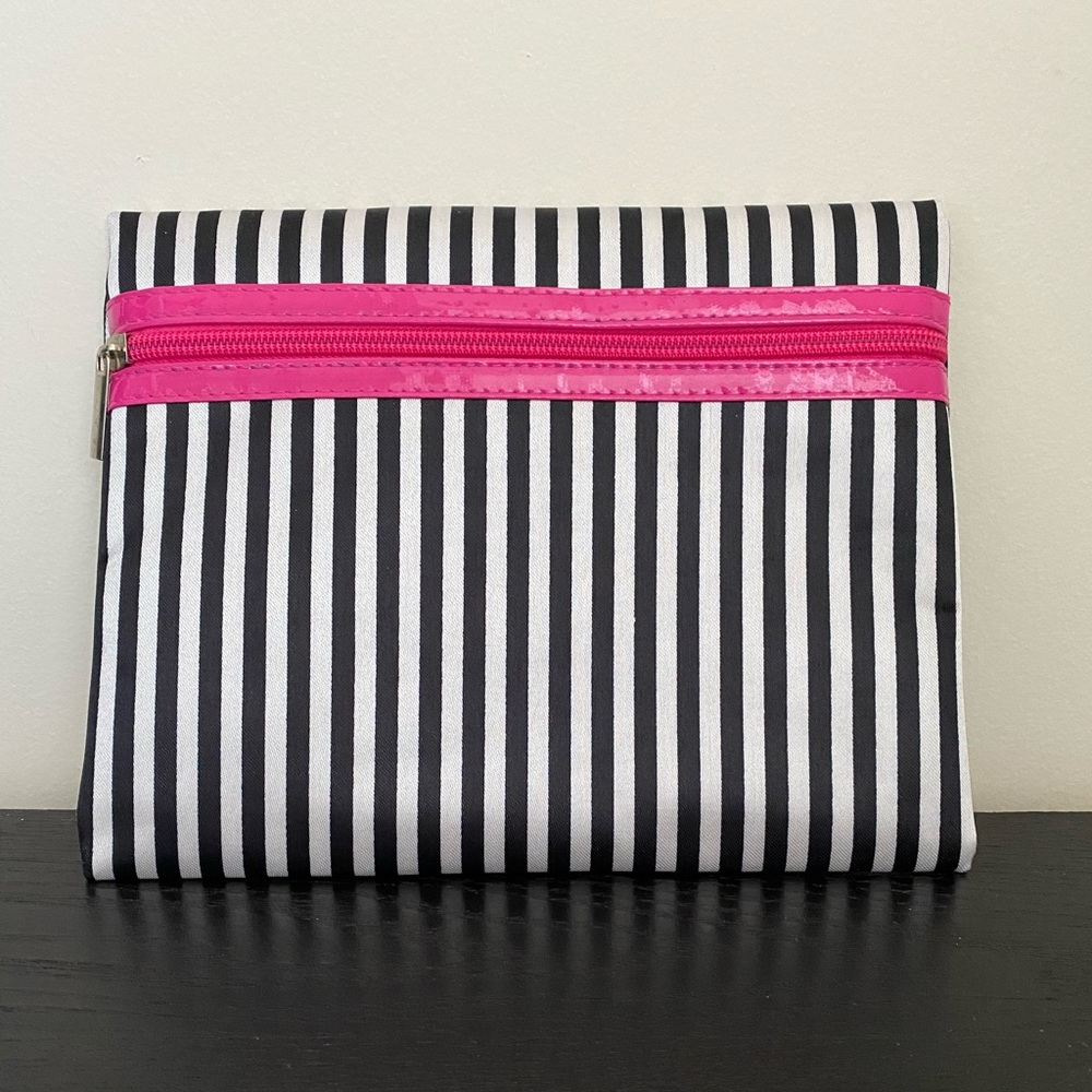 Striped Cosmetic Case